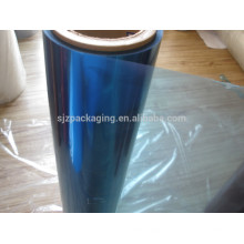 Blue color decorative PET colorful film